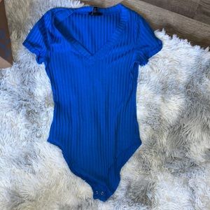 Forever 21 blue bodysuit